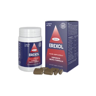 Erexol - kapsuly na prevenciu impotencie a prostatitídy