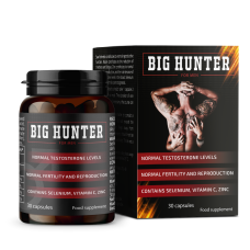 BigHunter - kapsuly na prostatitídu a na zlepšenie potencie