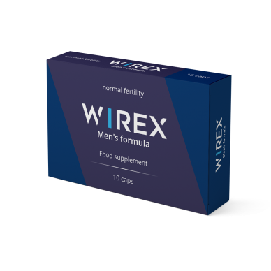 Wirex - kapsuly na zvýšenie hladiny testosterónu a zlepšenie potencie